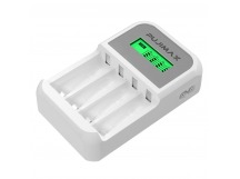 З/У для АКБ AA/AAA PUJIMAX LCD008 , цвет белый