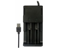 Зарядное устройство для аккумуляторов LP8080 (26650/18650/14500) от USB 5V на 2-слота