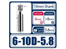 Фреза 6-10D-5,8 для материалов >8 мм, шт