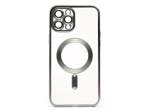 Чехол-накладка - SM027 SafeMag для "Apple iPhone 12 Pro Max" (silver) (232380)