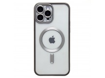 Чехол-накладка - SM027 SafeMag для "Apple iPhone 13 Pro Max" (silver) (232367)