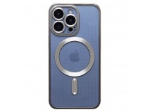 Чехол-накладка - SM027 SafeMag для "Apple iPhone 13 Pro" (silver) (232371)