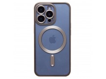 Чехол-накладка - SM027 SafeMag для "Apple iPhone 13 Pro" (titanium) (232370)