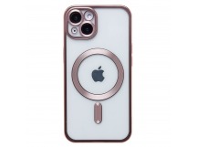 Чехол-накладка - SM027 SafeMag для "Apple iPhone 13" (pink) (232375)