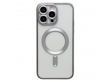 Чехол-накладка - SM027 SafeMag для "Apple iPhone 14 Pro Max" (silver) (232354)