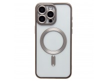 Чехол-накладка - SM027 SafeMag для "Apple iPhone 15 Pro Max" (titanium) (232340)
