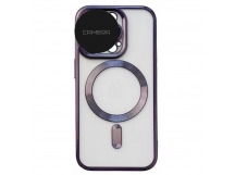 Чехол-накладка - SM027 SafeMag для "Samsung Galaxy S21FE" (dark violet) (232423)