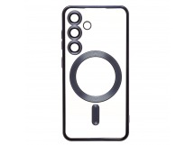 Чехол-накладка - SM027 SafeMag для "Samsung Galaxy S24" (blue titanium) (232404)