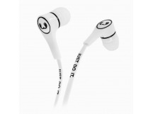 Проводные наушники внутриканальные Music Level ML-300 (повр. уп.) Jack 3,5  (white) (234818)