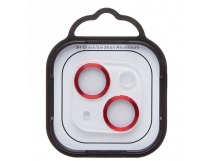 Защитное стекло для камеры - СG05 для "Apple iPhone 13/13 mini" (red)(231472)