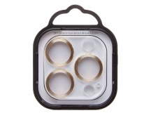 Защитное стекло для камеры - СG05 для "Apple iPhone 14 Pro/14 Pro Max" (gold)(231447)