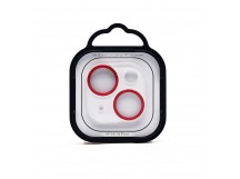 Защитное стекло для камеры - СG05 для "Apple iPhone 14/14 Plus" (red)(231428)