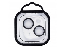 Защитное стекло для камеры - СG05 для "Apple iPhone 15/15 Plus" (black)(231384)