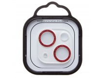 Защитное стекло для камеры - СG06 для "Apple iPhone 13/13 mini" (red)(231479)