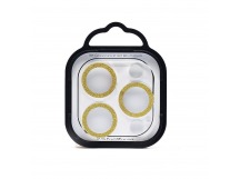 Защитное стекло для камеры - СG06 для "Apple iPhone 15 Pro/15 Pro Max" (gold)(231407)