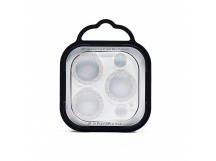 Защитное стекло для камеры - СG06 для "Apple iPhone 15 Pro/15 Pro Max" (silver)(231409)