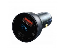 АЗУ Baseus Particular Digital Display (1-USB/1-Type-C) 65W (черый) (CCKX-C0G)