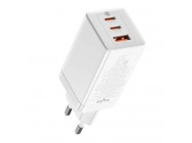 СЗУ Baseus GaN3 Pro Fast Charger (2-Type-C/2-USB) 65W (белый) (CCGP050102)