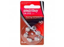 Батарейка для слуховых аппаратов SmartBuy A312-6B (SBZA-A312-6B)