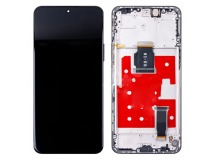 Дисплей для Huawei Honor X8a/Honor 90 Lite (CRT-LX1/CRT-NX1) модуль с рамкой Черный - OR