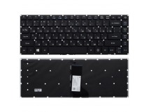 Клавиатура LV4P-A51BWL для Acer черная с подсветкой
