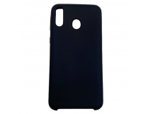 Чехол Samsung M20 (2019) Silicone Case №18 (с Лого) в упаковке Черный