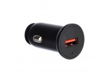 Автомобильный адаптер 1гн.USB, 3,0A 18Вт GPQC11-1U, черный "GoPower"