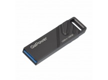 USB 3.0 Flash накопитель 256GB GoPower TITAN, металл чёрный графит
