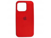 Чехол силиконовый Silicone Case ORG iPhone 15 Pro красный