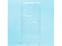 Чехол-накладка - SC276 с картхолдером для "Xiaomi Redmi 13 4G" (transparent) (233768)