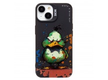 Чехол-накладка - SC335 для "Apple iPhone 13/iPhone 14" (утка) (black) (233107)