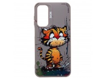 Чехол-накладка - SC335 для "Samsung Galaxy A25"  (тигр) (gray) (233134)