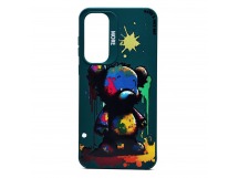 Чехол-накладка - SC335 для "Samsung Galaxy A55"  (медведь) (dark green) (232912)