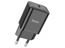 Адаптер сетевой Hoco N27 (PD20W/QC/1USB) (черный)