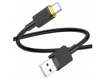 Кабель USB - Type-C HOCO U109, 1.2м, 2.4A (чёрный)