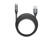 Кабель USB - Type-C SMARTBUY BOLD (3A/1m) супертолстый черный