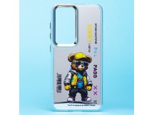 Чехол-накладка - PC092 для "Samsung Galaxy S24" (мишка) (transparent) (233163)