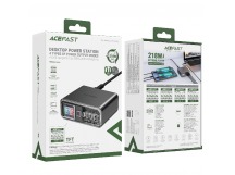 Сетевое зарядное устройство ACEFAST Z4 PD218W GaN (3C1A), настольный, цвет серый