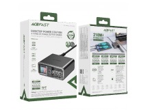 Сетевое зарядное устройство ACEFAST Z4 PD218W GaN (3C1A), настольный, цвет серый