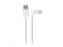 Кабель USB - Apple lightning budi M8J147 (повр. уп) 120см 1,5A  (white) (223424)