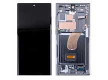 Дисплей для Samsung Galaxy S23 Ultra (S918B) модуль с рамкой Зеленый - OR (SP)