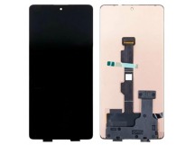 Дисплей для Xiaomi Redmi Note 13 Pro 4G/Poco M6 Pro 4G (23117RA68G/2312FPCA6G) в сборе с тачскрином Черный - (OLED)
