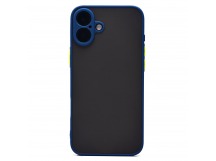 Чехол-накладка - PC041 для "Apple iPhone 16 Plus" (dark blue) (234426)