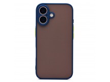 Чехол-накладка - PC041 для "Apple iPhone 16" (dark blue) (234425)