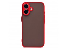 Чехол-накладка - PC041 для "Apple iPhone 16" (red) (234429)