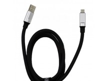 Кабель USB - MicroUSB XO NB251 (6A, силикон) Черный