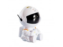 Ночник-проектор Космонавт малый "Звездное небо" белый