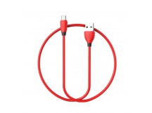 Кабель USB - micro USB Hoco X27 Excellent (повр. уп.) 120см 2,4A  (red) (235164)