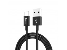 Кабель USB - Type-C Hoco X23 Skilled (повр. уп.) 100см 2,1A  (black) (235434)