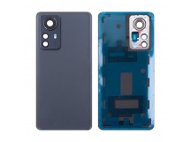 Задняя крышка для Xiaomi 12 Pro (2201122G) Серый - Премиум